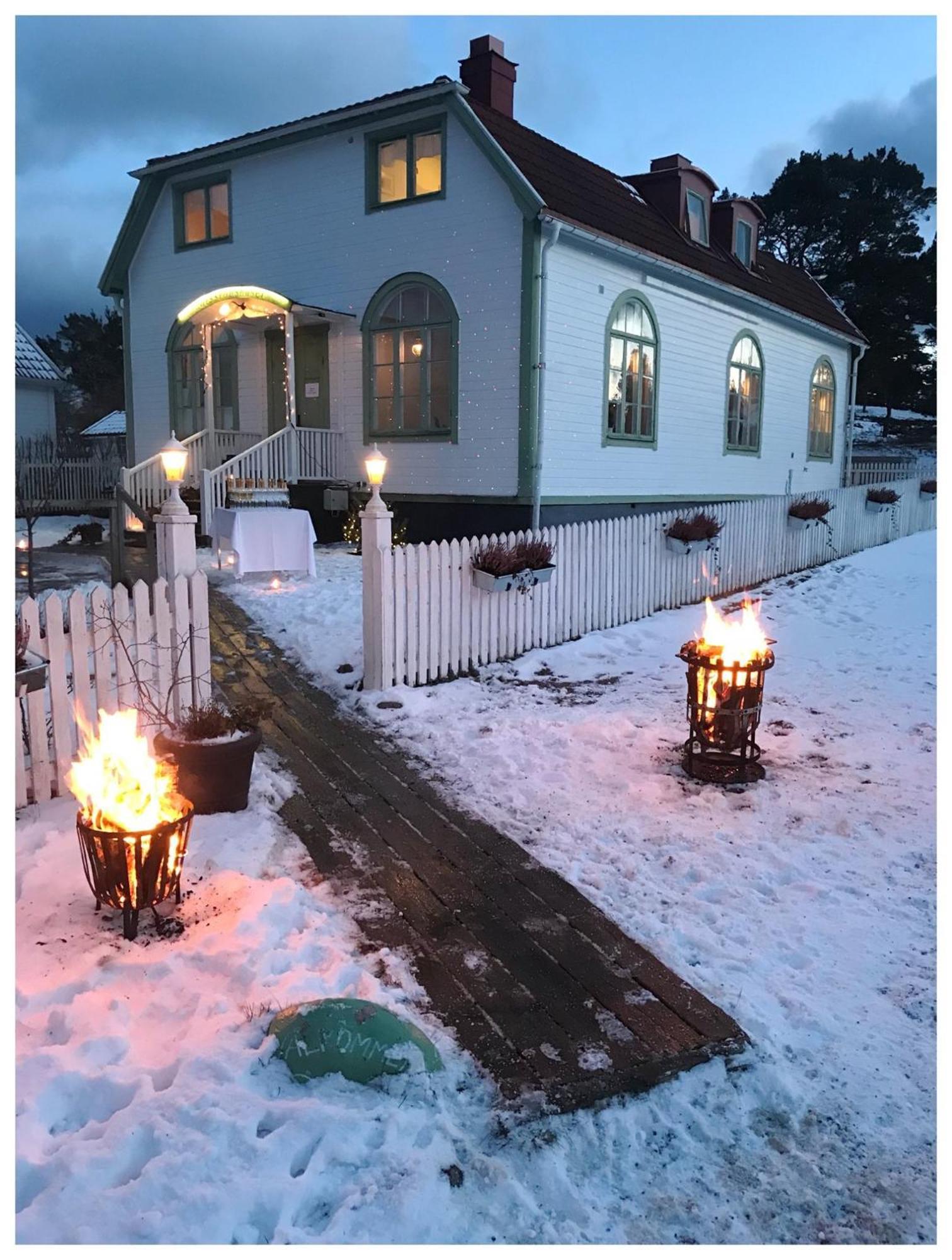 Missionshuset Bed & Breakfast Sandhamn Exteriér fotografie